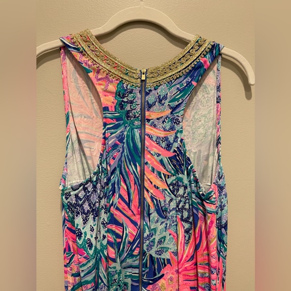 Lilly Pulitzer racerback pineapple shift dress 6 - Picture 4 of 9